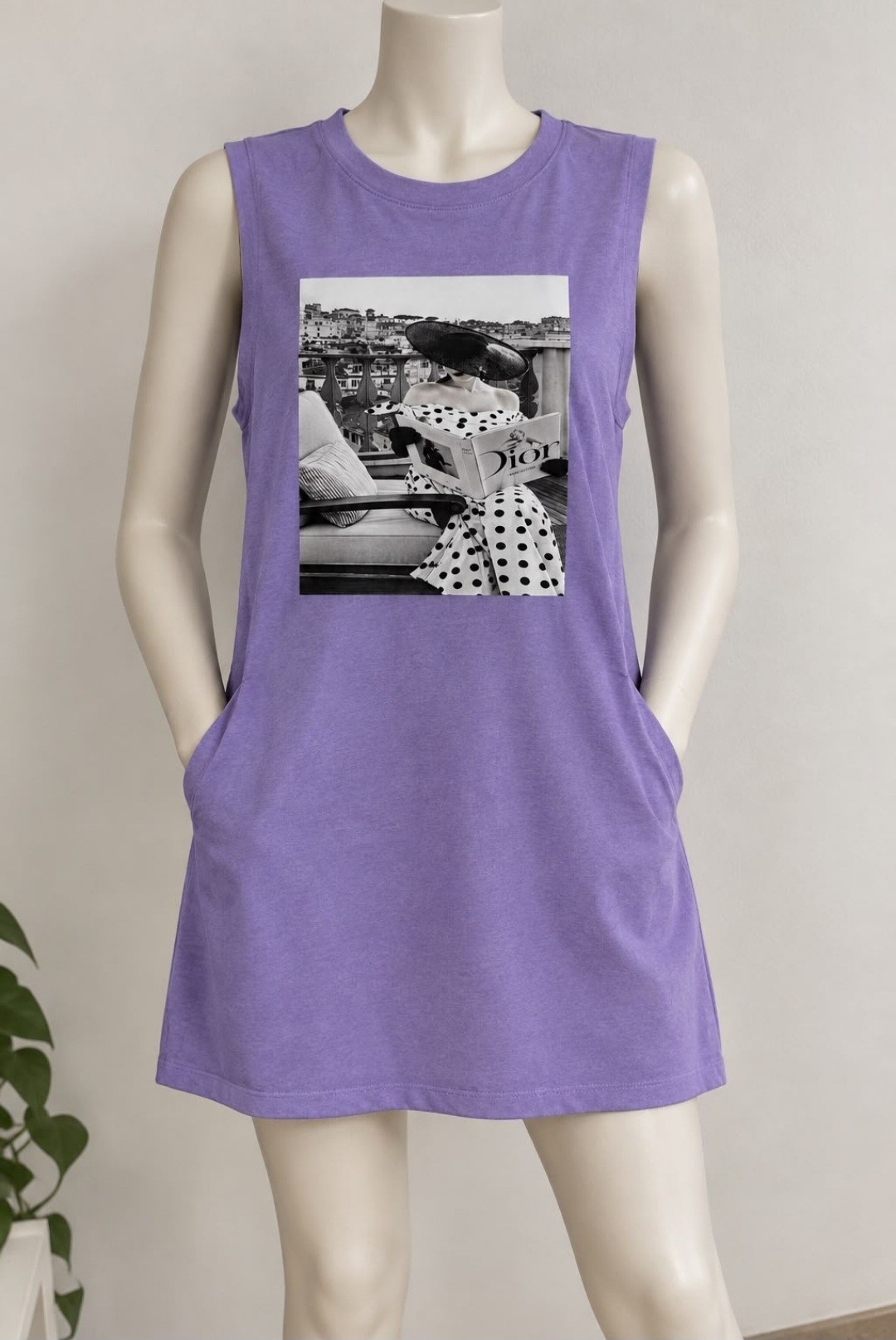 Vestido Musculosa con Bolsillo Dama - Imagen 4