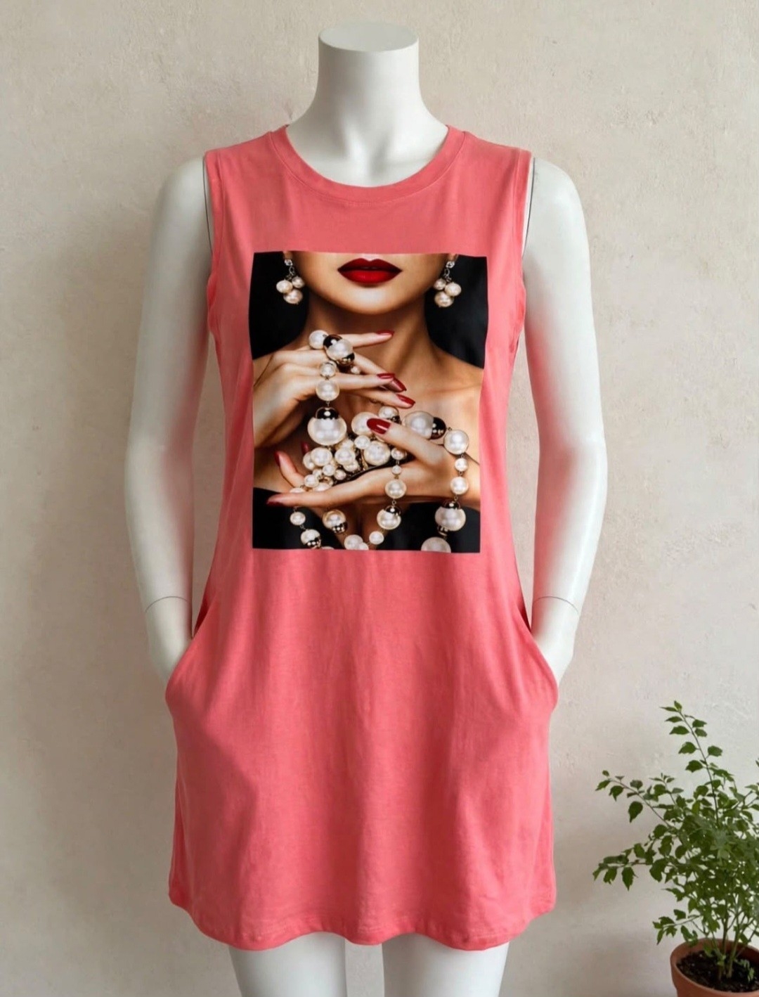 Vestido Musculosa con Bolsillo Dama - Imagen 7