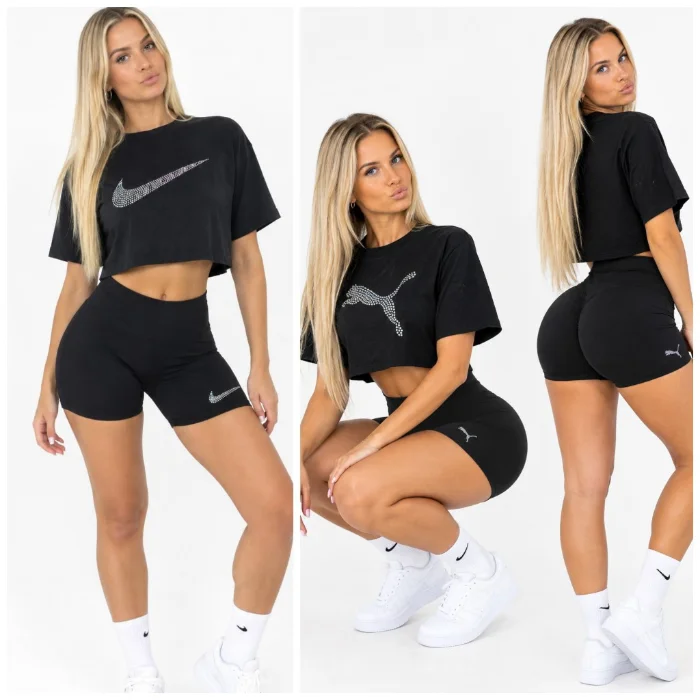 Conjunto. Pum. Remera + Shorth