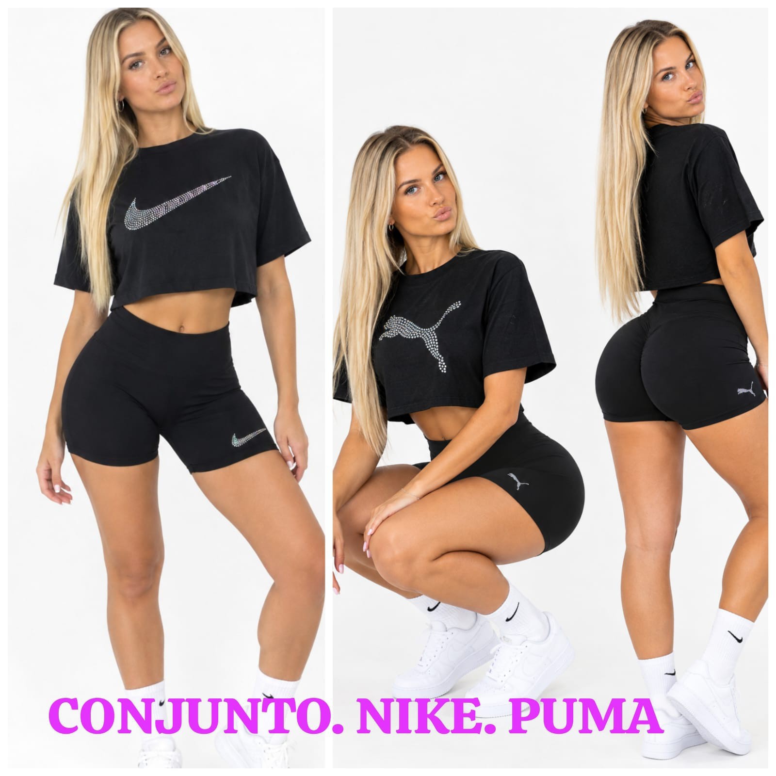 Conjunto. Pum. Remera + Shorth - Imagen 2