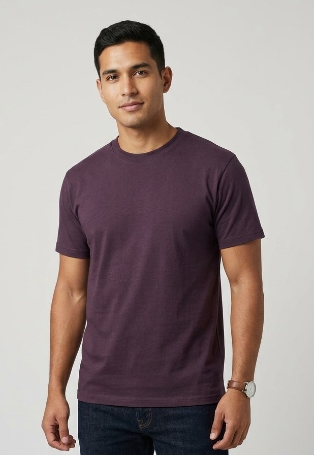 Remeras Lisas de Algodón Peinado - Imagen 2