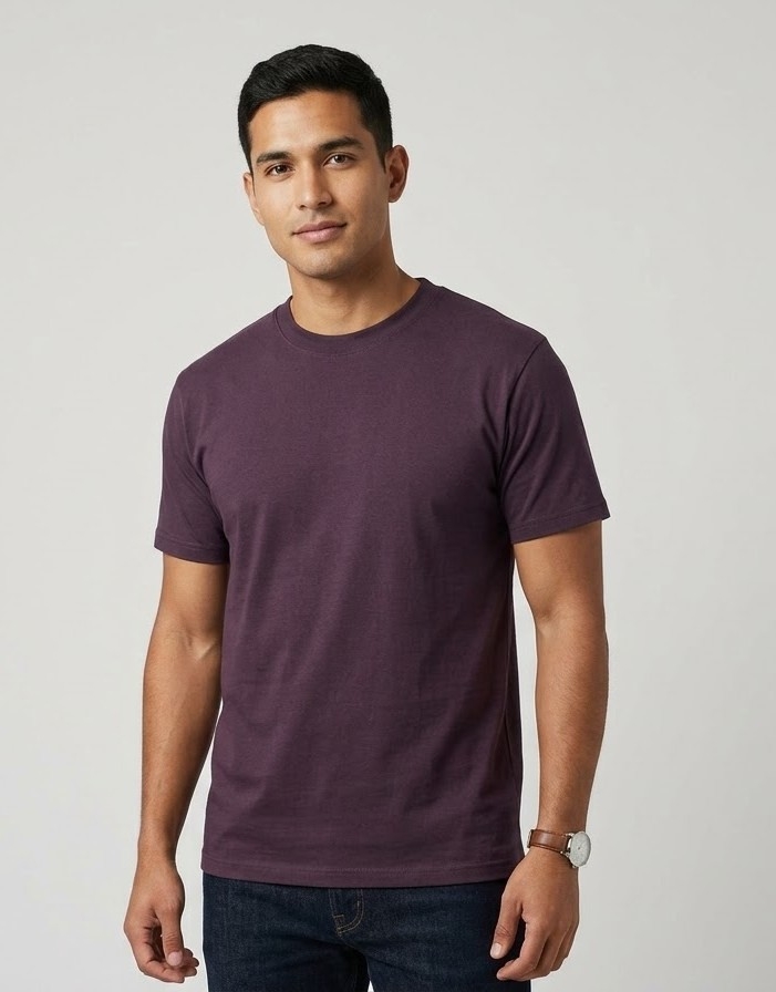 Remeras Lisas de Algodón Peinado - Imagen 2