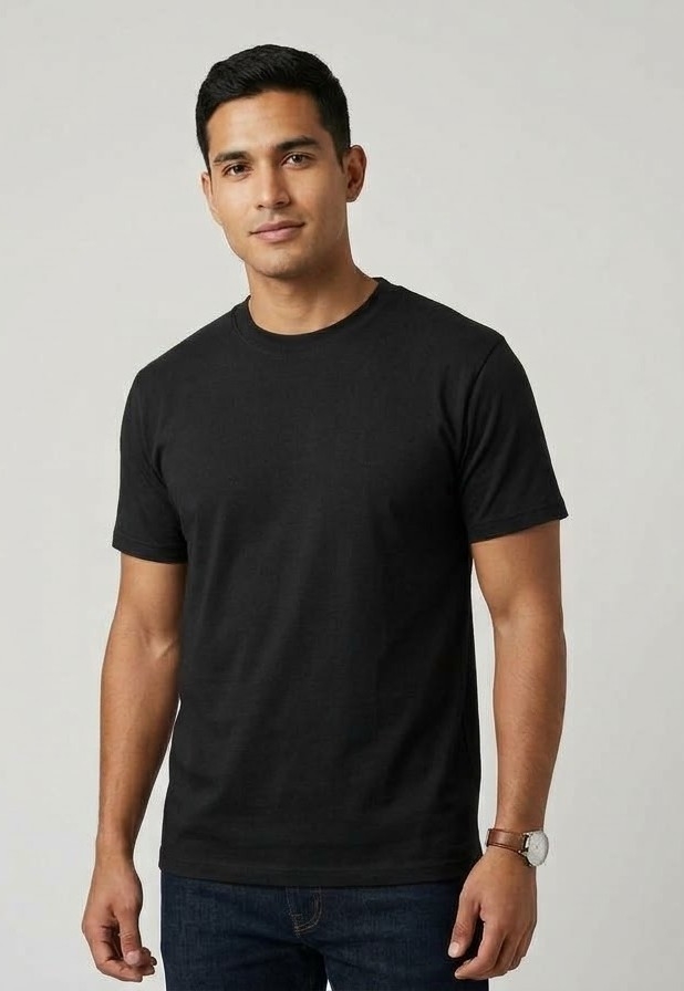 Remeras Lisas de Algodón Peinado - Imagen 2