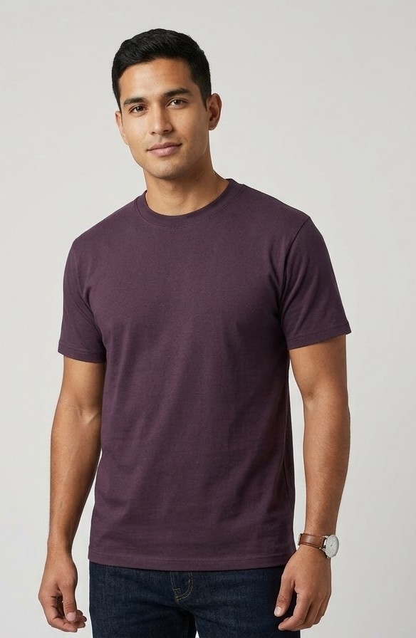 Remeras Lisas de Algodón Peinado - Imagen 2
