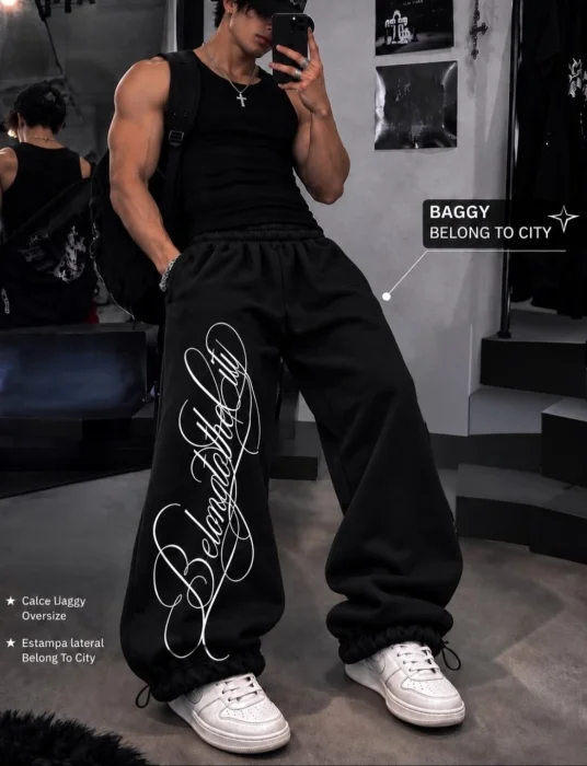 Baggy Estampado Rustico Premiun