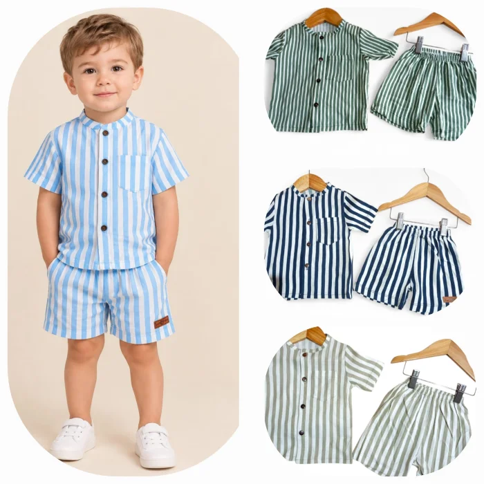 Conjunto Bebe Rayado
