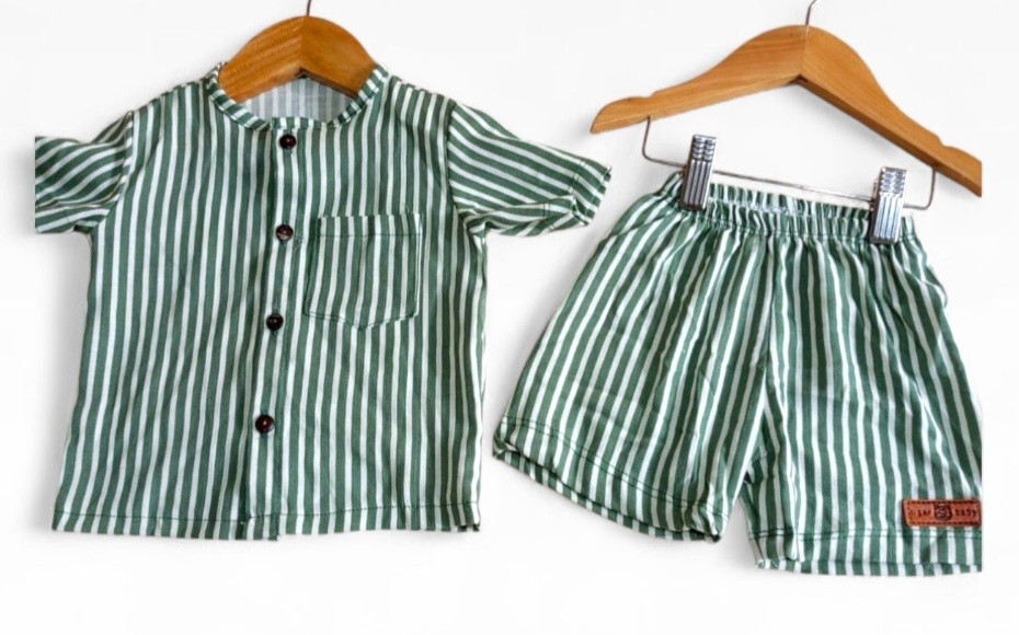 Conjunto Bebe Rayado - Imagen 2