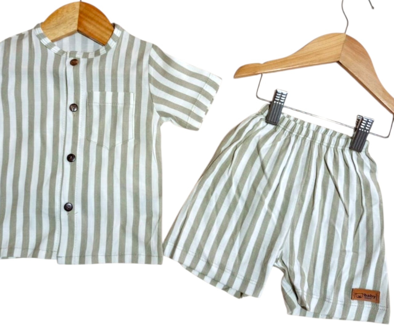 Conjunto Bebe Rayado - Imagen 2