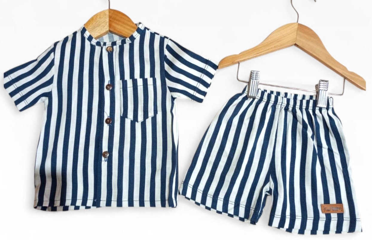 Conjunto Bebe Rayado - Imagen 3
