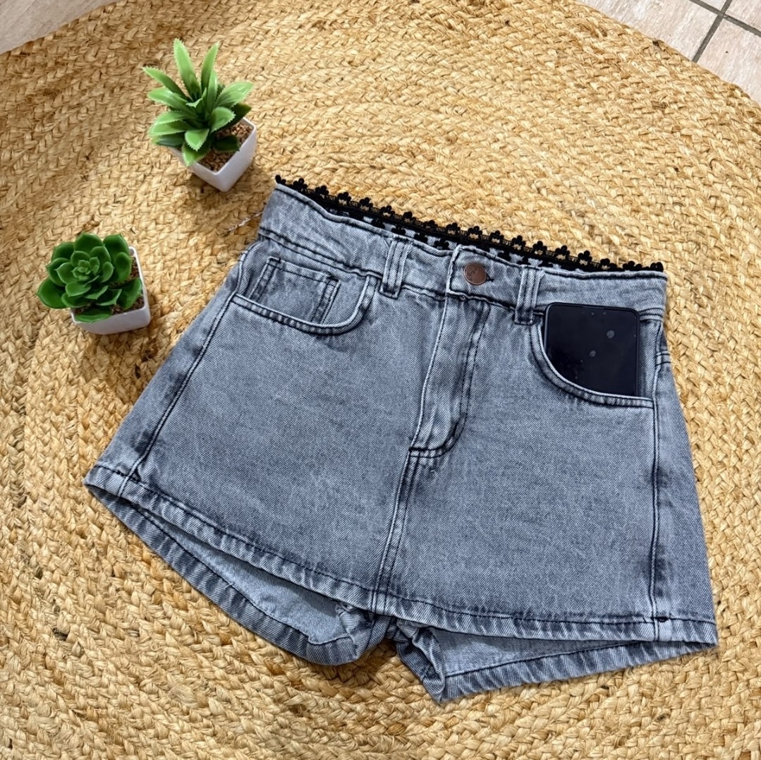 Short Pollera con Encaje - Imagen 2