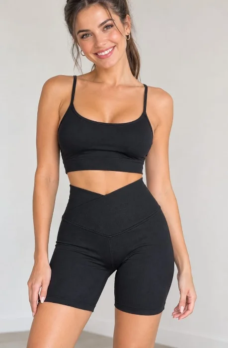 Shorts Cintura Cruzada