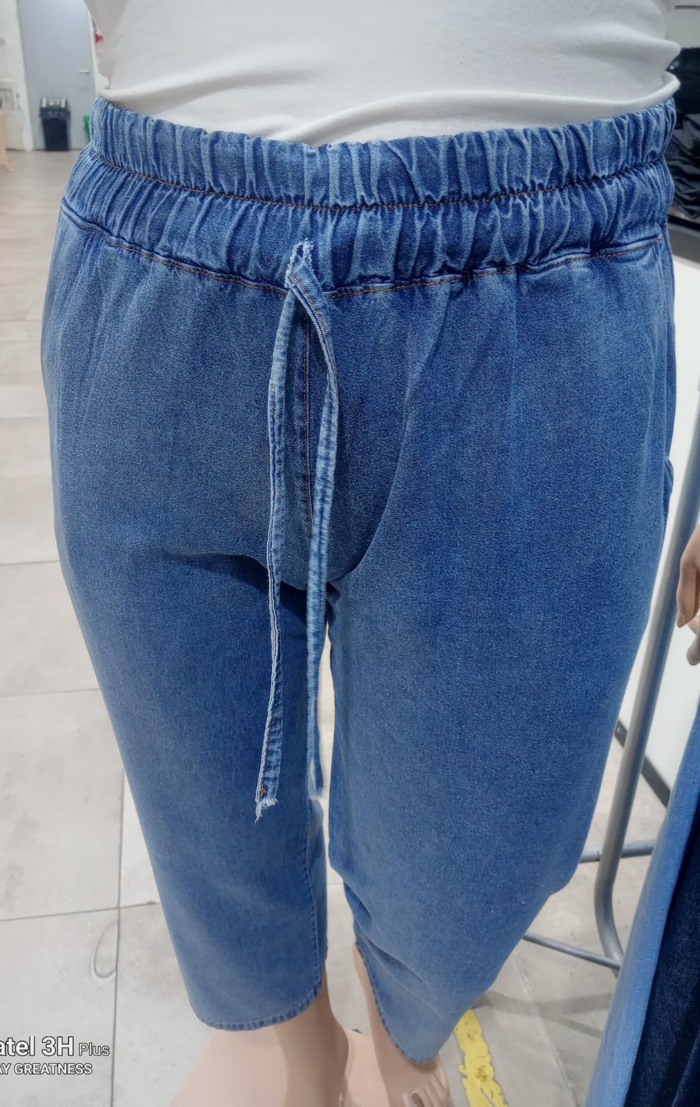 Capri de Jeans Camisero - Imagen 2