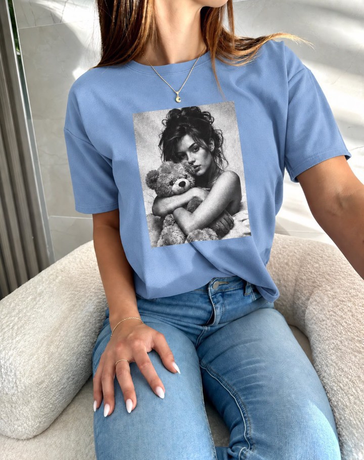 Remera Chica Teddy Algodón - Imagen 4