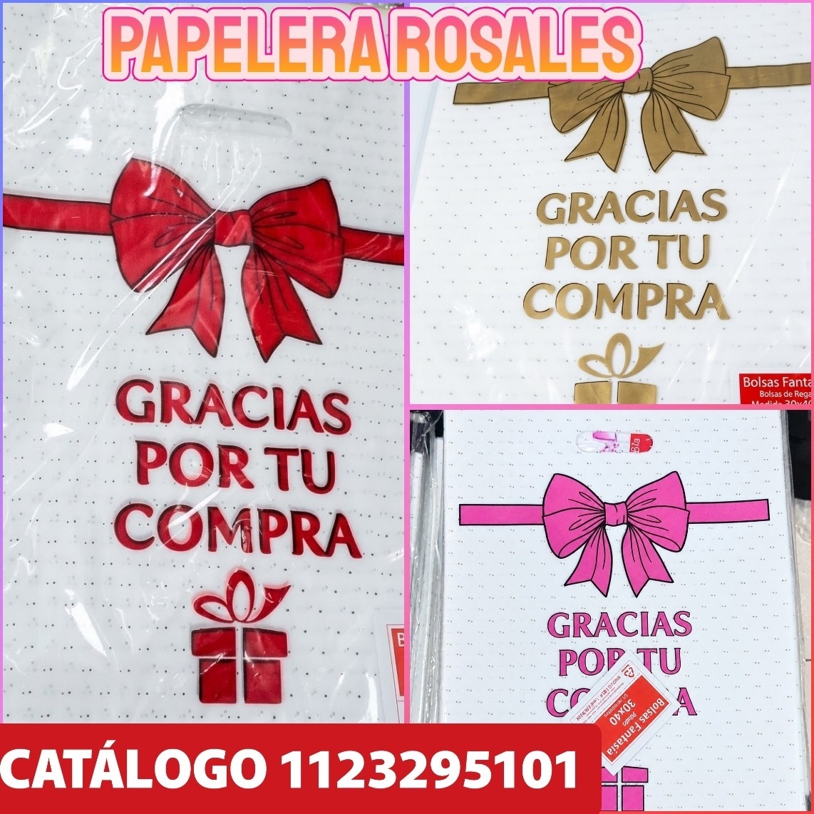 Bolsa Riñón Cristal _gracias por Tu Compra" - Imagen 2