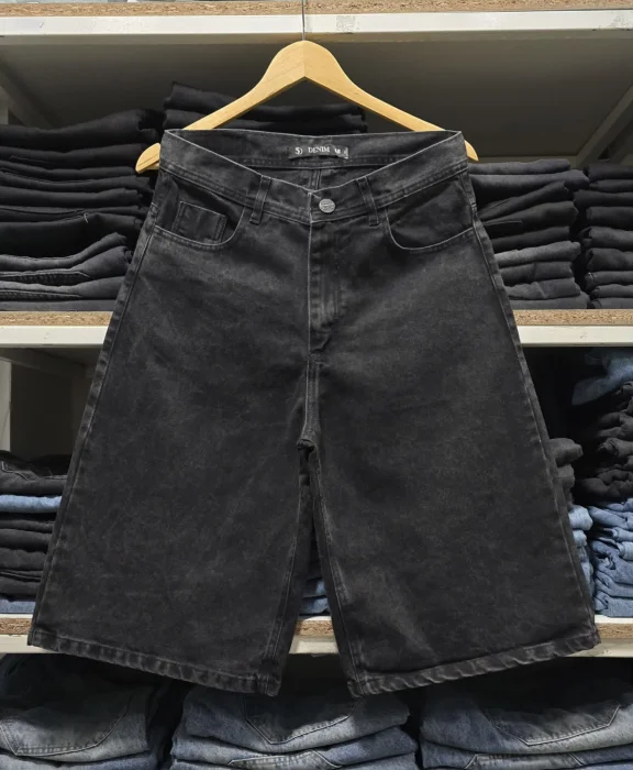 Bermuda Baggy Gris Oscuro