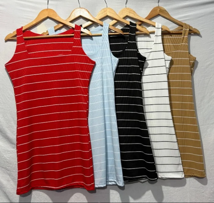 Vestido Rayado