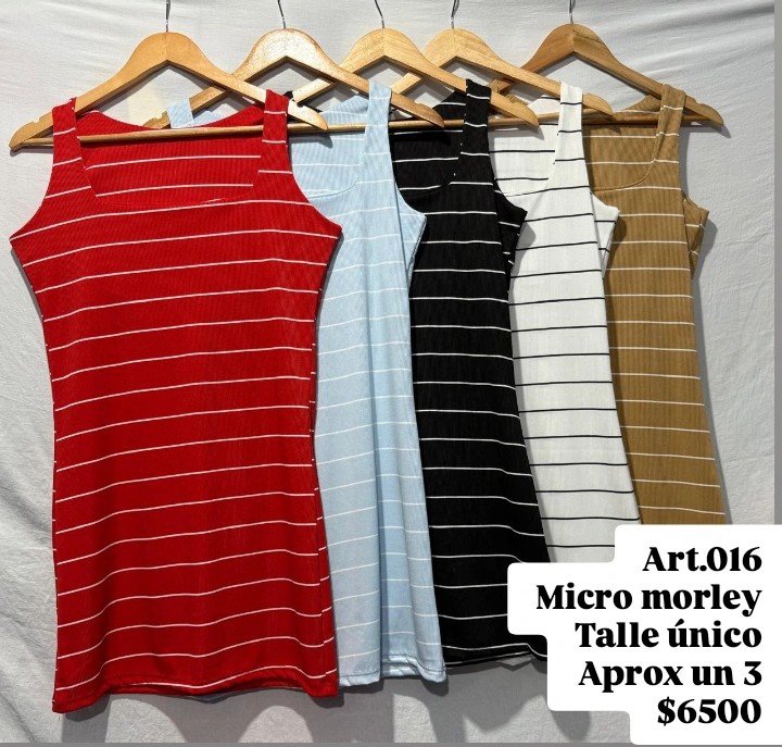Vestido Rayado - Imagen 2