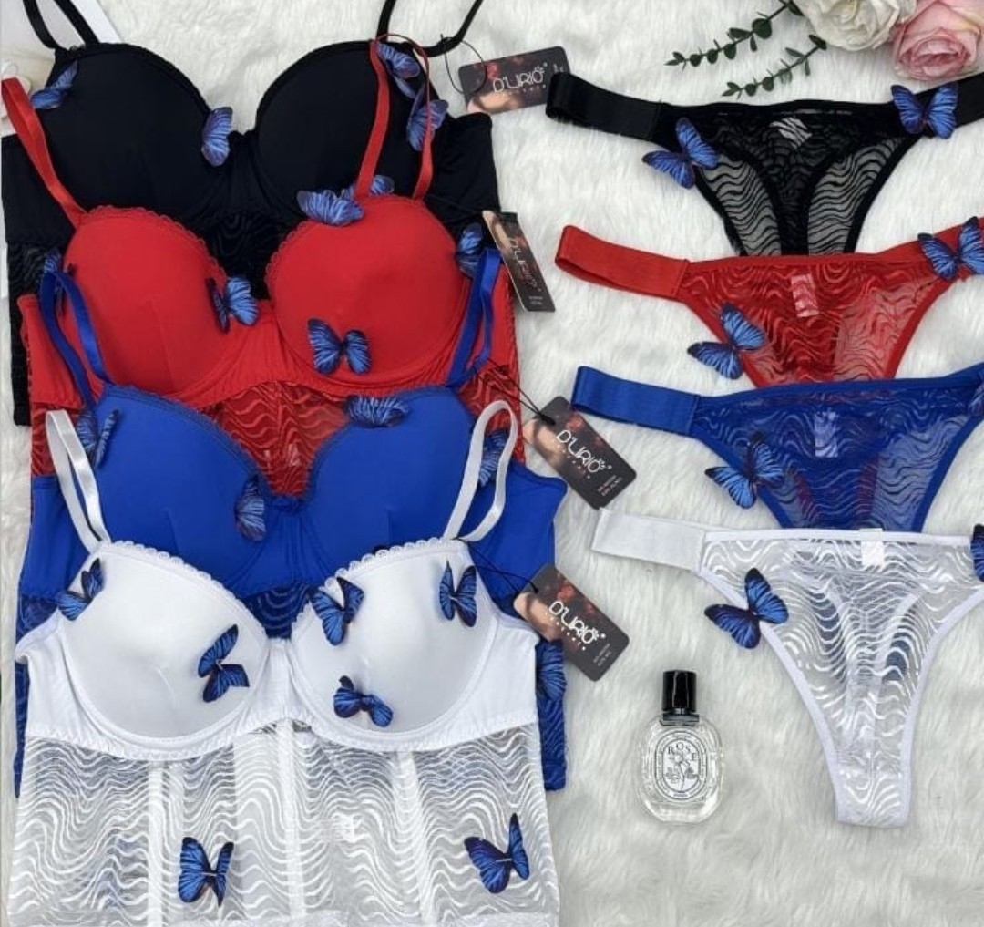 Conjunto Mariposa con Corseth _ Importado - Imagen 2