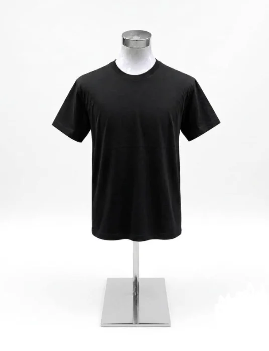 Remera 100% Algodon Negra
