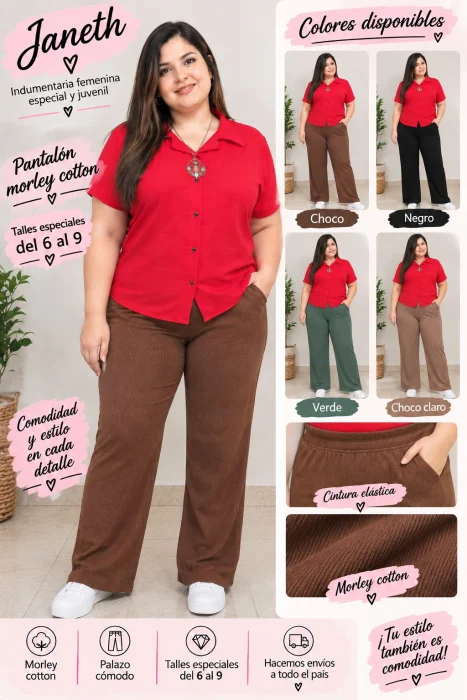 Pantalones Morley