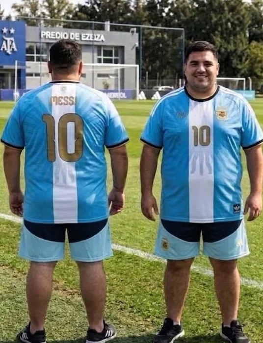 Camisetas Homenaje Messi