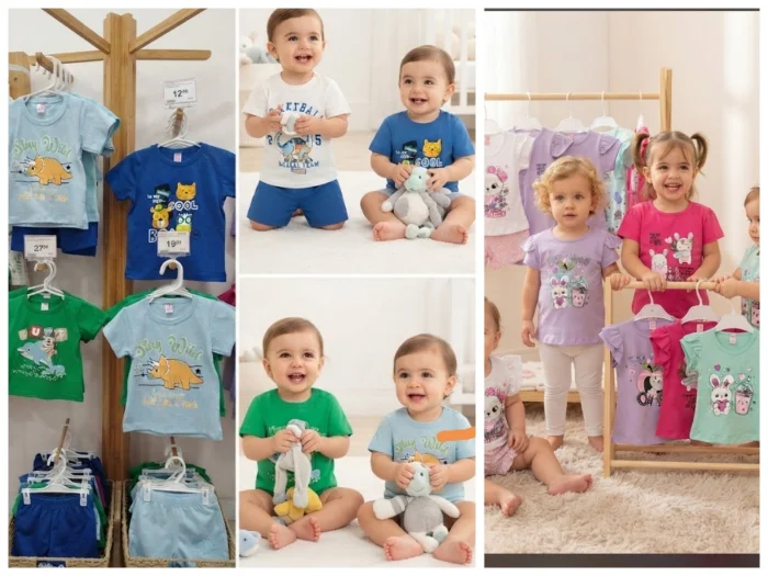 Remeritas de Bebé Algo con Estampado Gliter
