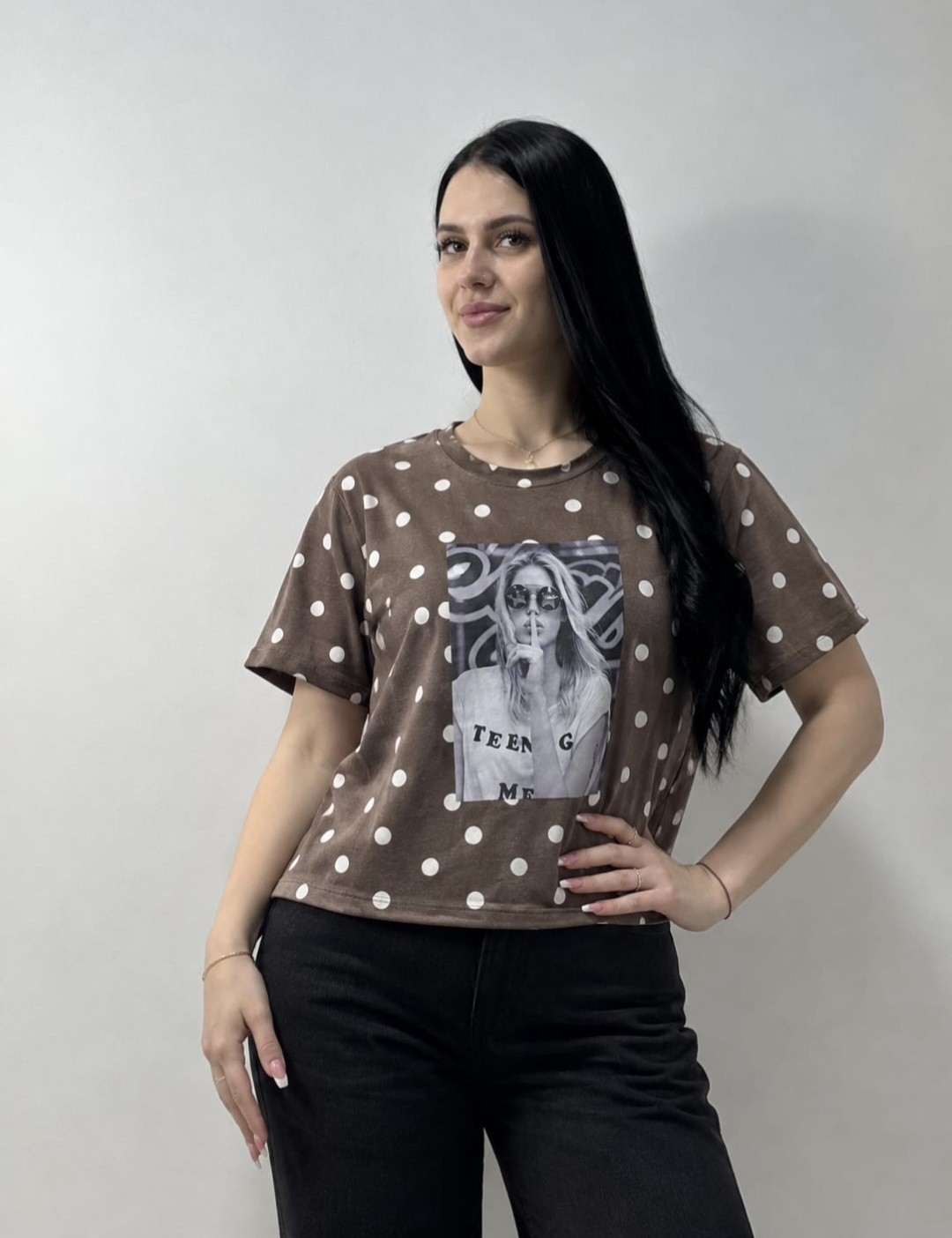 Remera Lunares Estampado - Imagen 2