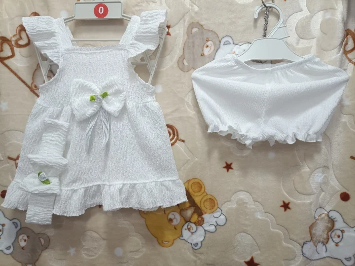 Vestidos Brodery 3 Piezas