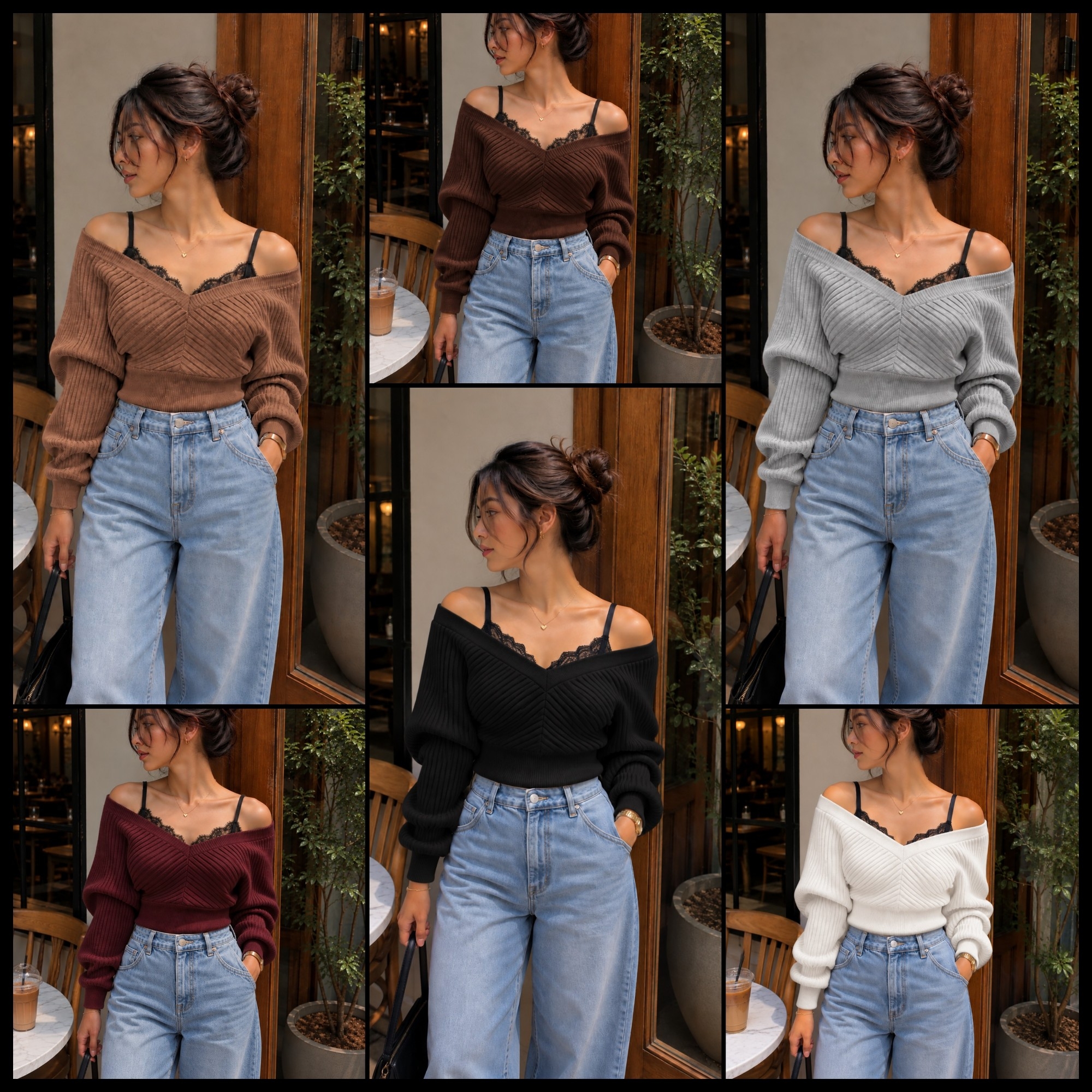 Sweater Encaje Bretel - Imagen 2