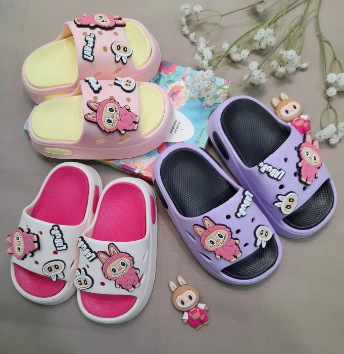 Chanclas Labubu Nena 24a29 30a35 Importadas Pines
