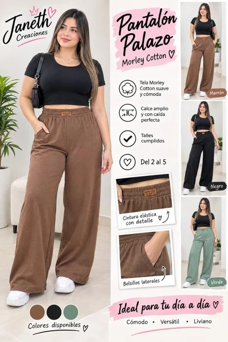 Pantalones de Morley Cotton