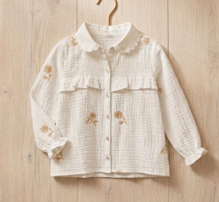 Camisa Coton Nena 4a14 Village - Imagen 4