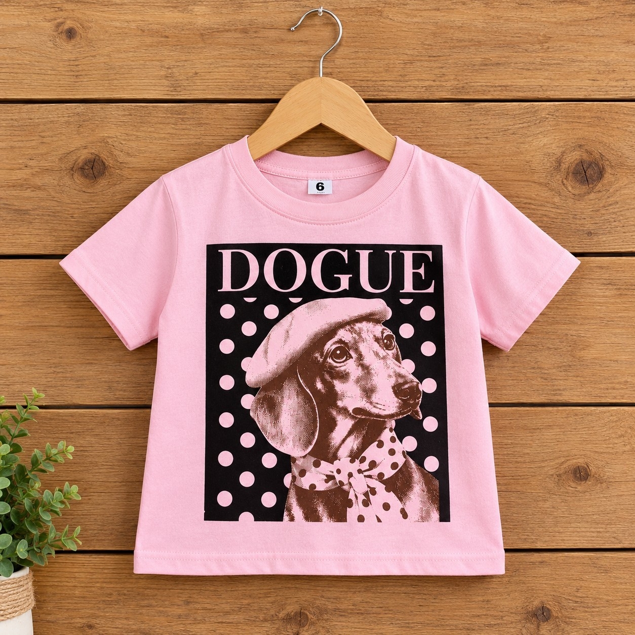Remeras Perro Salchicha con Lunares - Imagen 3