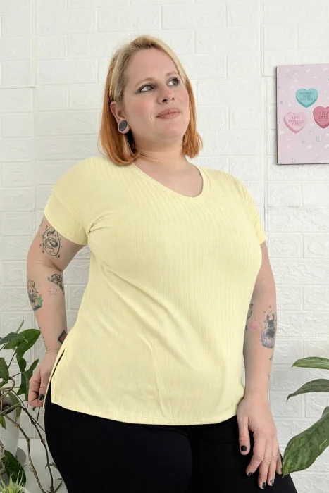 Remera Cuello V!!