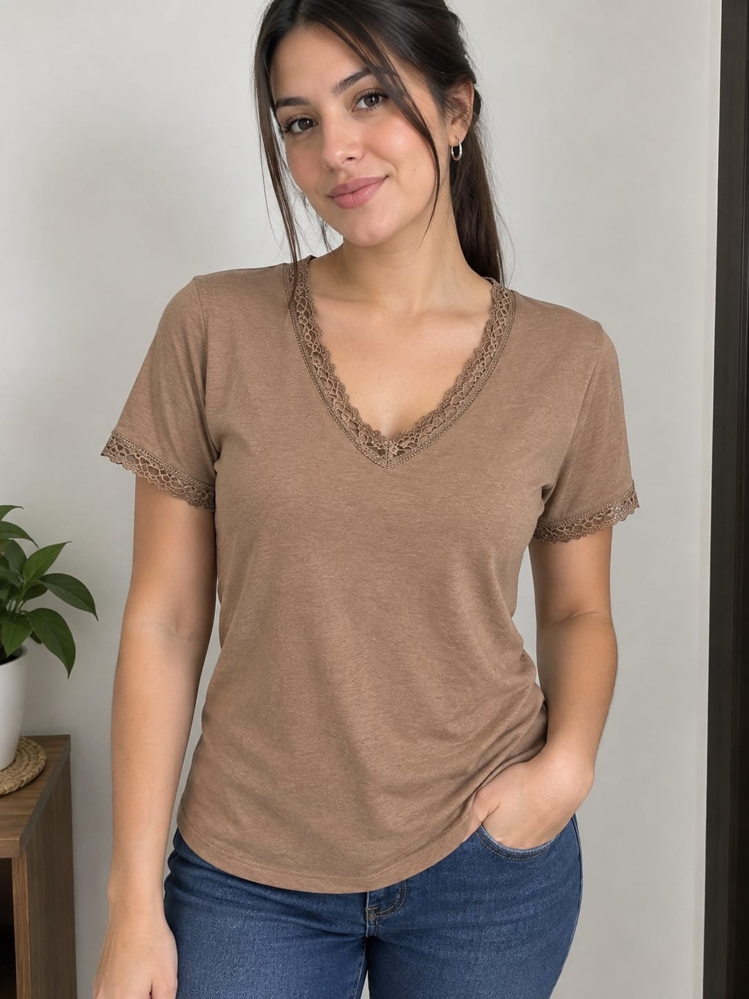 Remera Modal con Puntilla - Imagen 3