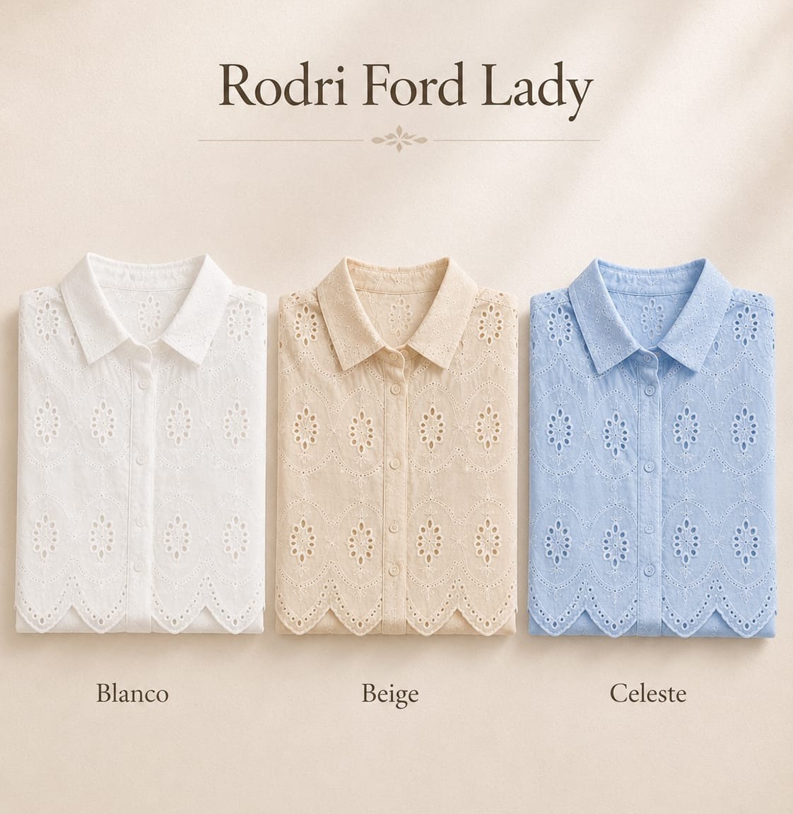Camisa Brodery Corta - Imagen 2
