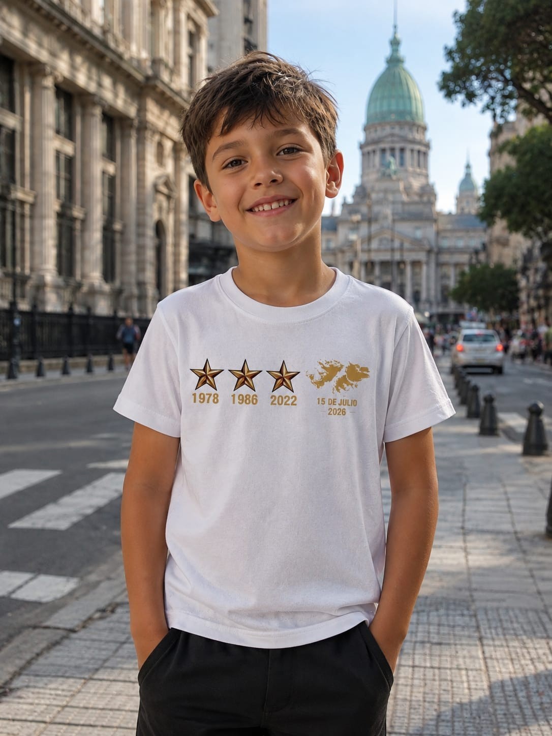 Remera Algodón Peinado - Imagen 2