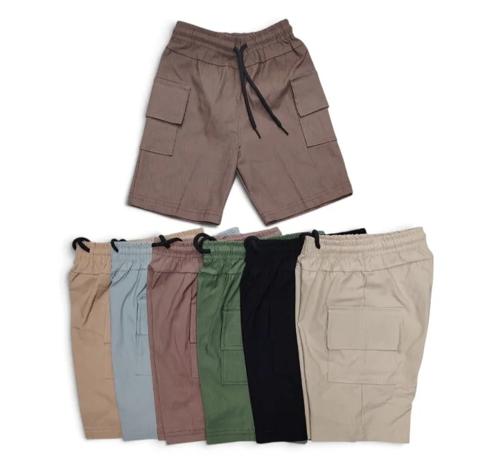 Short Cargo de Bengalina de Niño