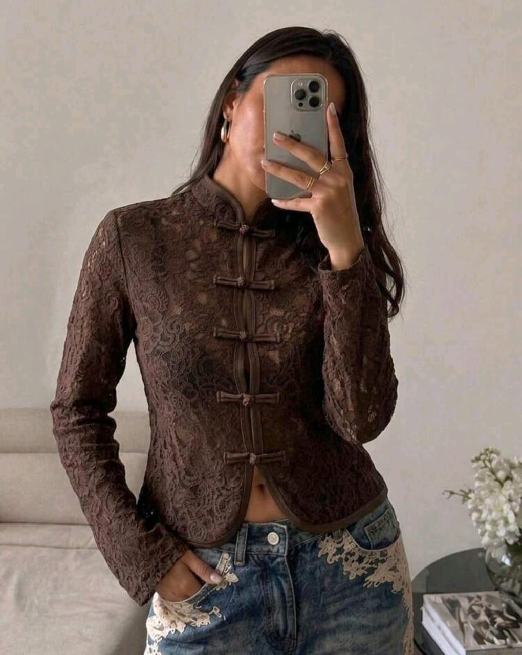 Camisa Encaje - Imagen 3