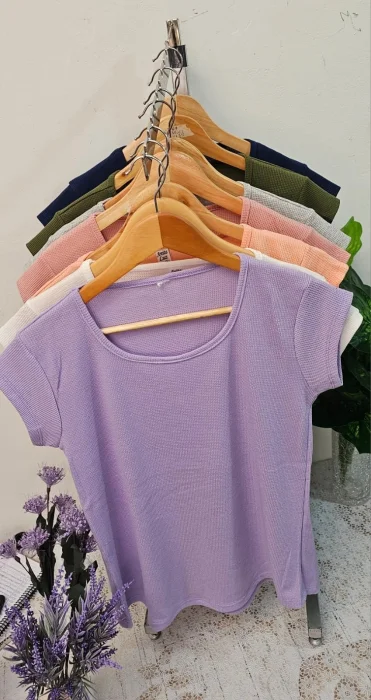 Remera Dama Wafle