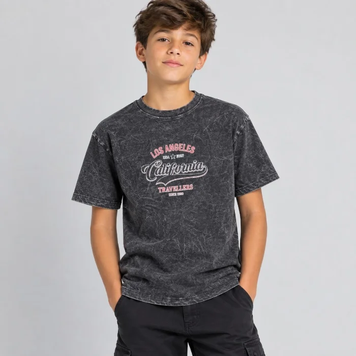 Remera Nevado Juvenil de Niño