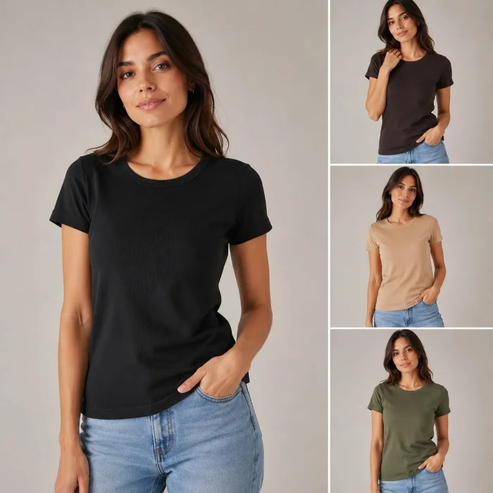Remeras Básicas de Dama