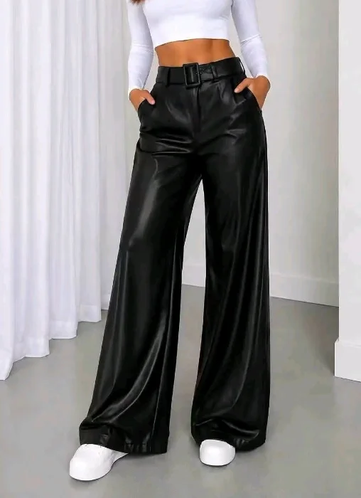 Pantalon Engomado con Cinto