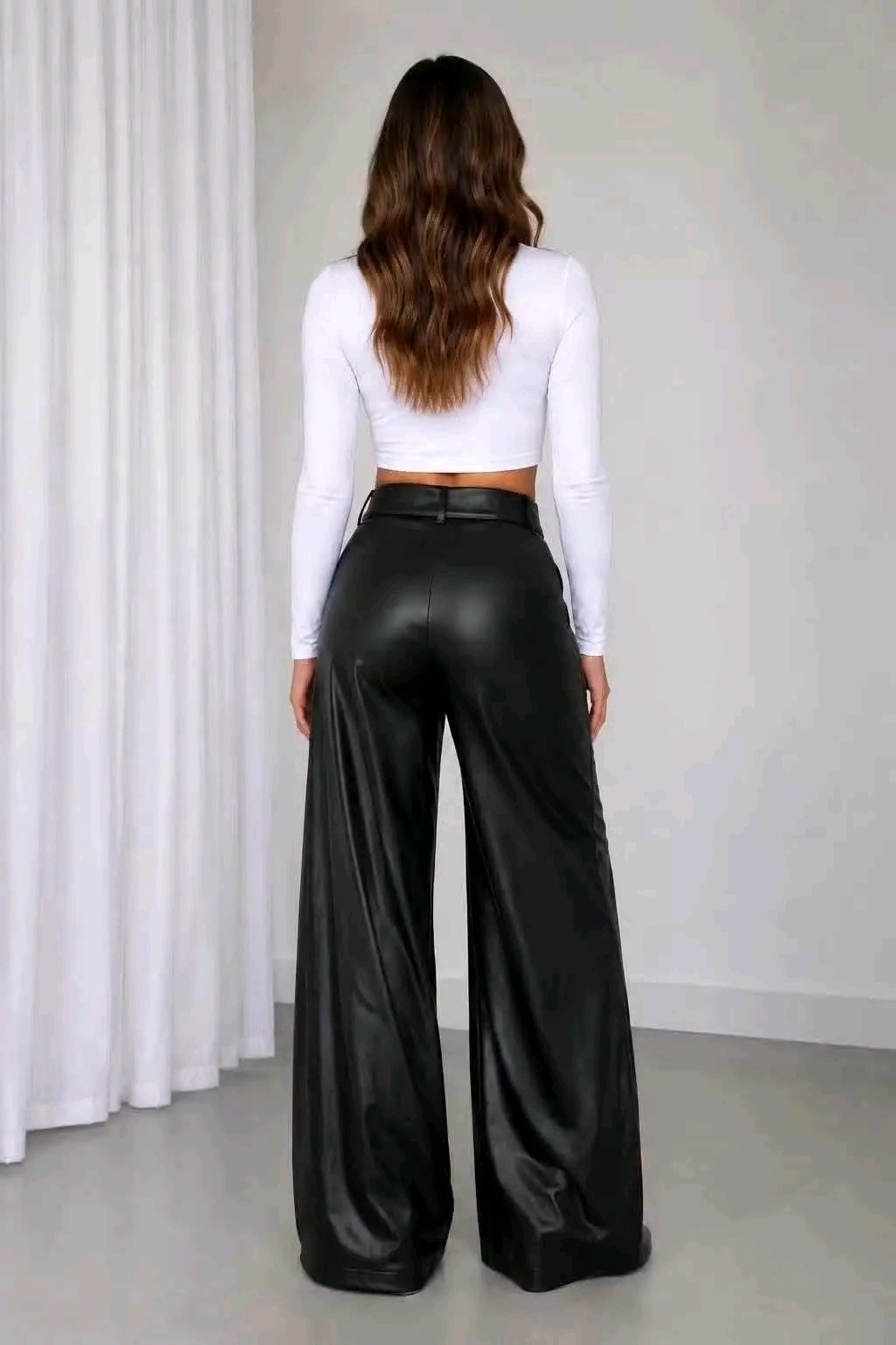 Pantalon Engomado con Cinto - Imagen 2