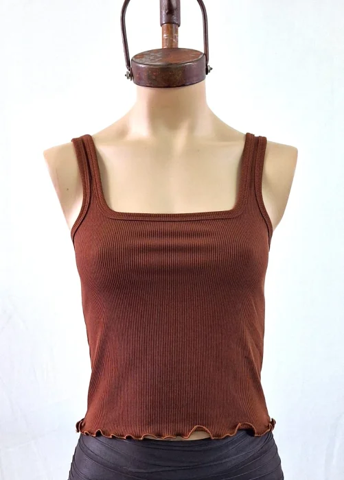 Musculosa Cuello Cuadrado Rulette Largo Morley Prince