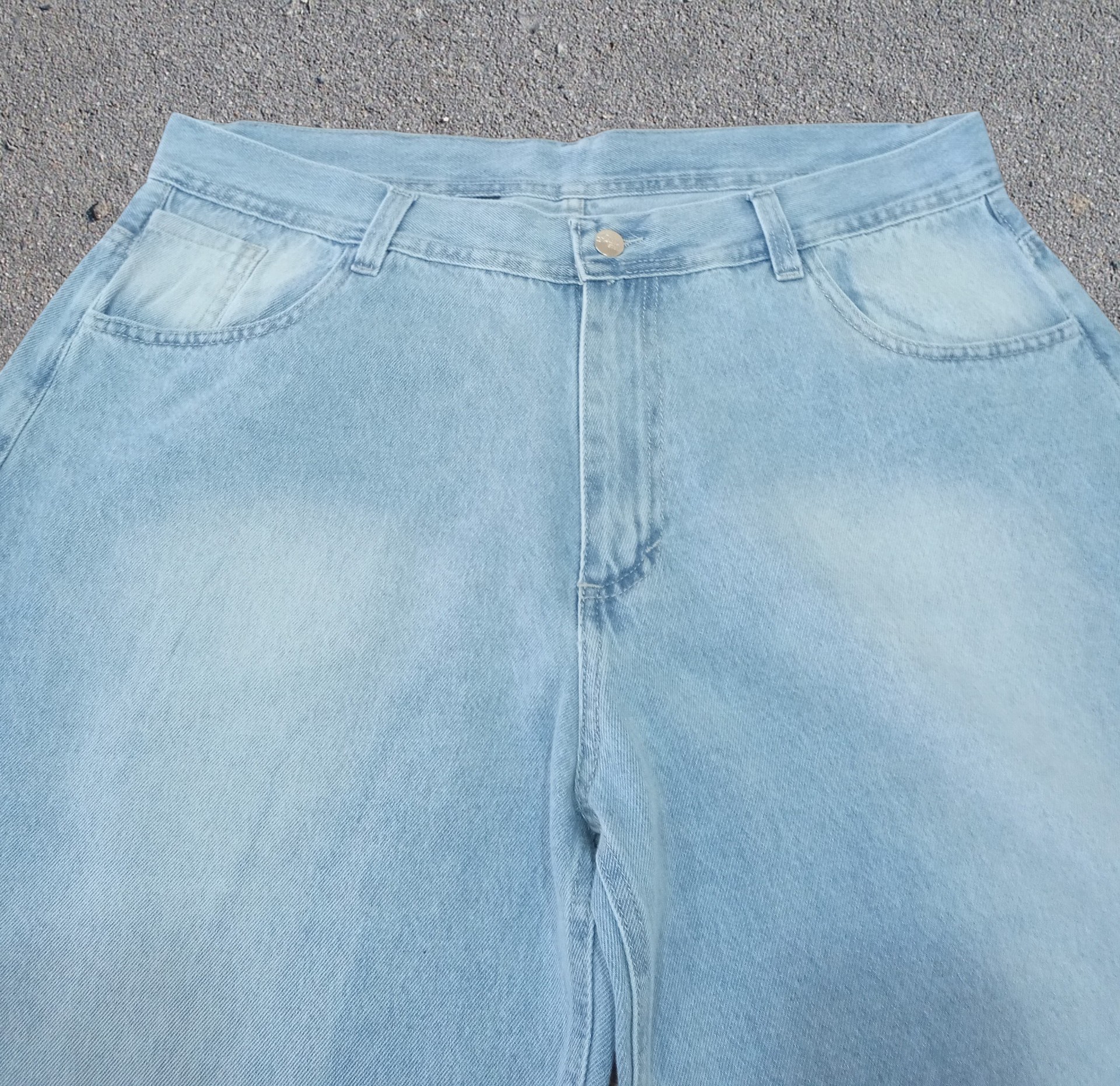 Jeans Baggy Celeste Focalizado - Imagen 2