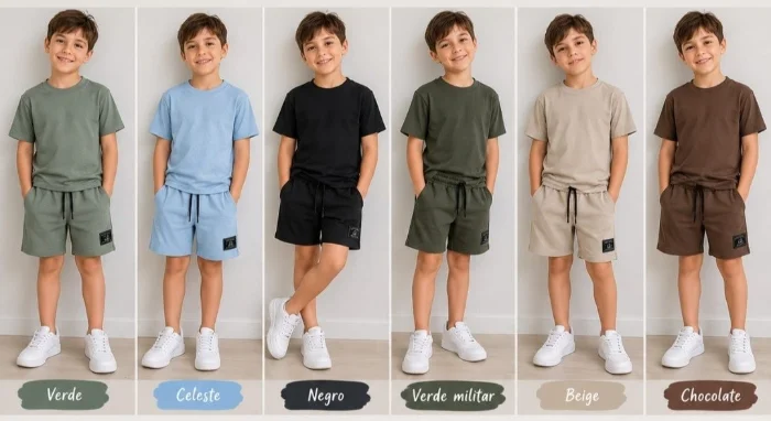 Conjunto Wafle de Niño