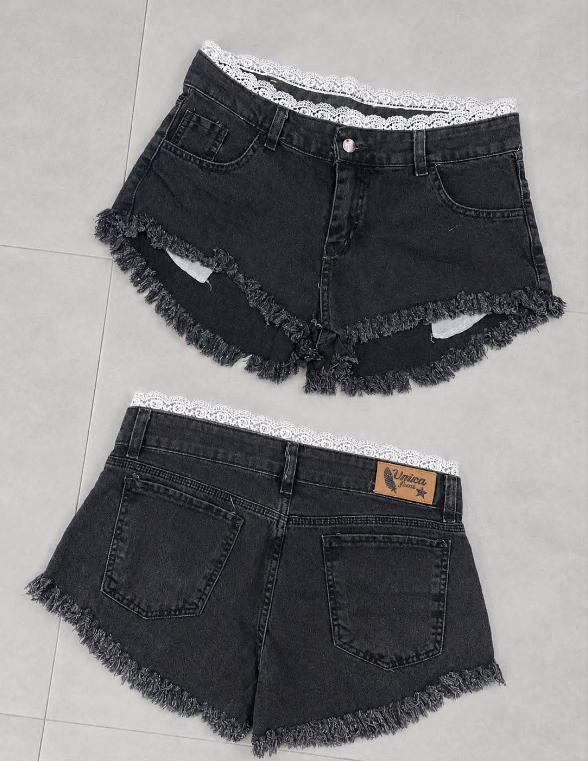 Pollera y Short Jean - Imagen 3
