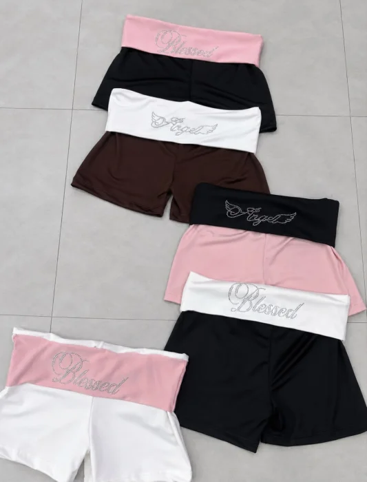 Short Lycre con Strass
