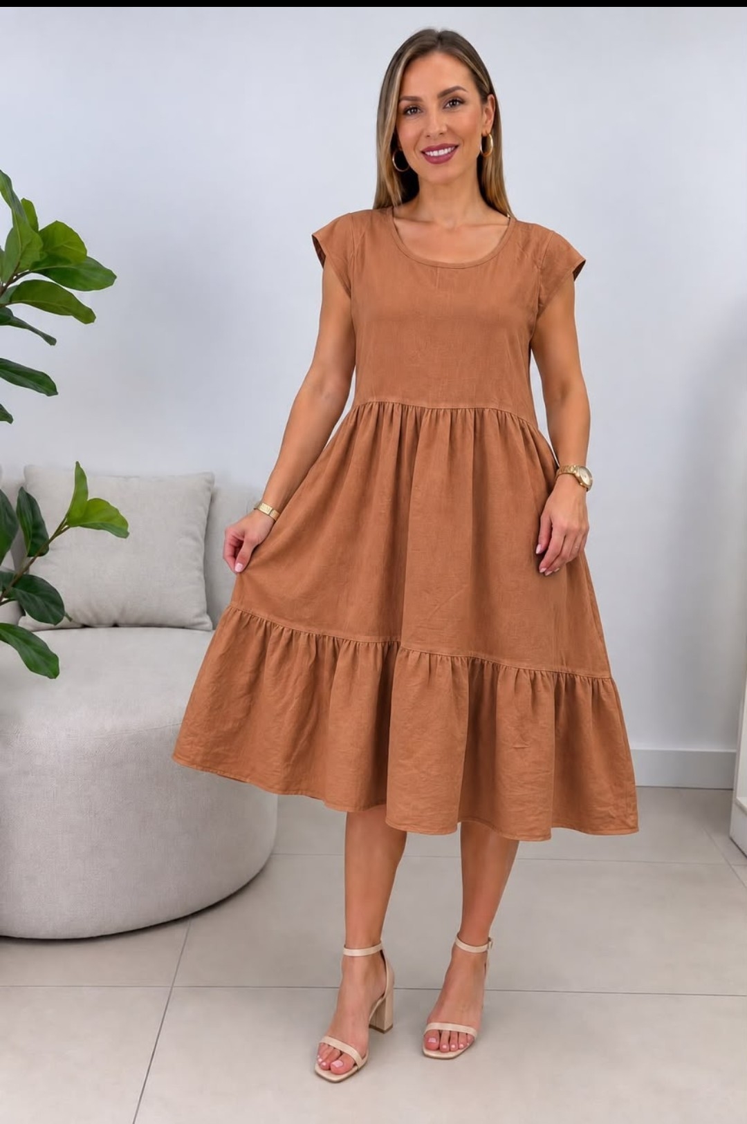 Vestido Volado Corto - Imagen 4